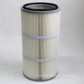 Spun Bonded PTFE membrane Polyester Anti-static Synthetic Fiber Industrial Dust Filter Cartridge for Welding Mining Cement